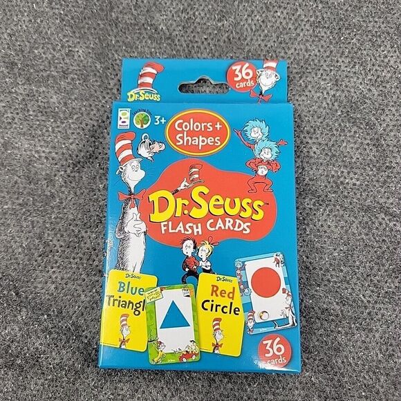 Dr. Seuss ABCs and Words 40 Flash Cards Plus 10 Bonus Vowel Cards Brand New - Picture 4 of 8